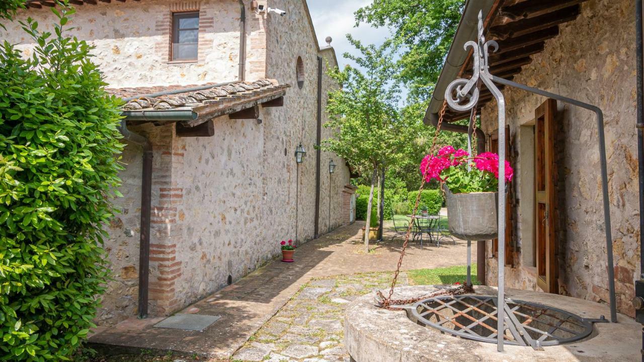 الشقق الفندقية San Lorenzo a Merseفي  Poggio Al Palio المظهر الخارجي الصورة